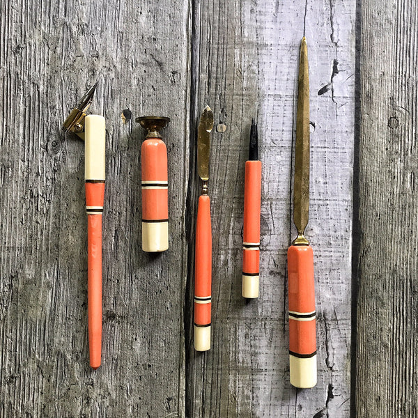 1920's Pen & Wax Seal Set No.04
