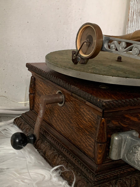 1900's Columbia AJ Gramophone Talking Machine