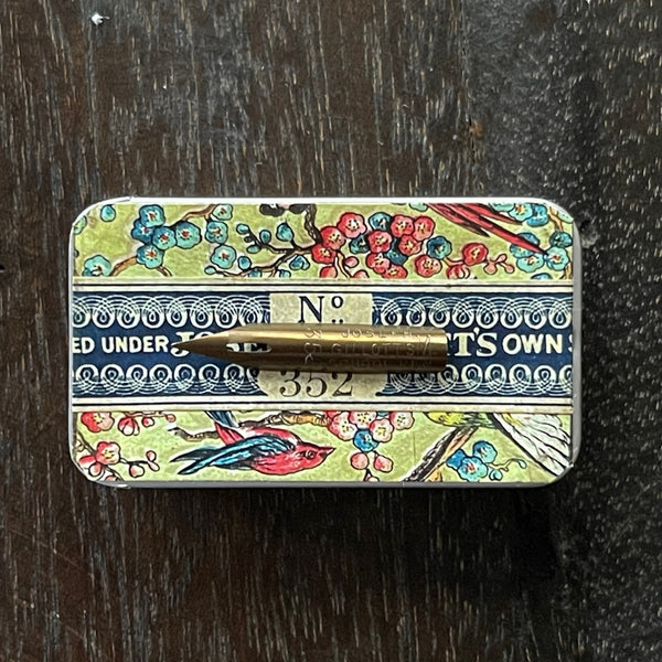 Vintage Joseph Gillott's Nibs & Reproduction Nib Tins