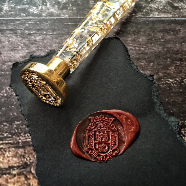 Personalized Custom Wax Seal Pattern - DOUBLE INITIALS/NAME