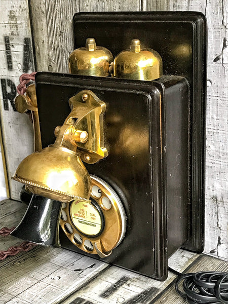 1920 Candlestick Wall Telephone (England)