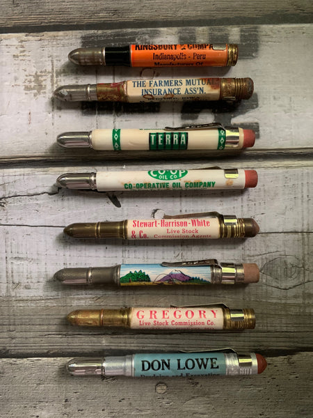 Vintage Bullet Pencil w/ pen clip