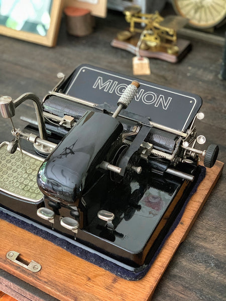 1920 Mignon 4 Index Typewriter (Germany)