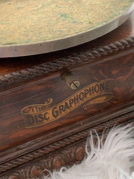 1900's Columbia AJ Gramophone Talking Machine