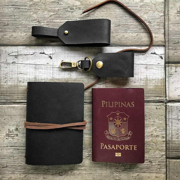 Pack of 6 Leather Passport Holder