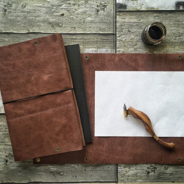 Leather Journal / Blotter